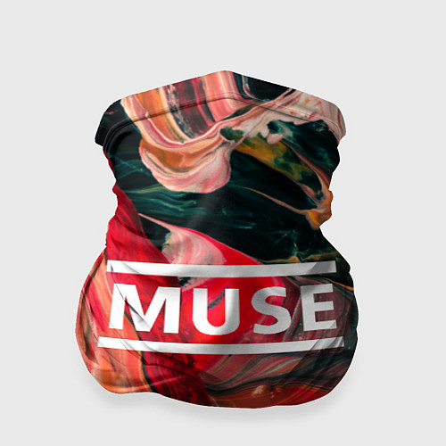 Бандана MUSE: Red Colours / 3D-принт – фото 1