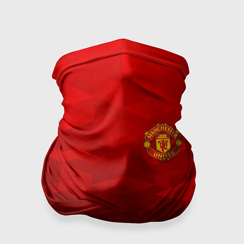 Бандана FC Man UTD: Red Poly / 3D-принт – фото 1