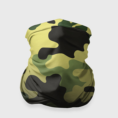 Бандана Военный камуфляж / 3D-принт – фото 1