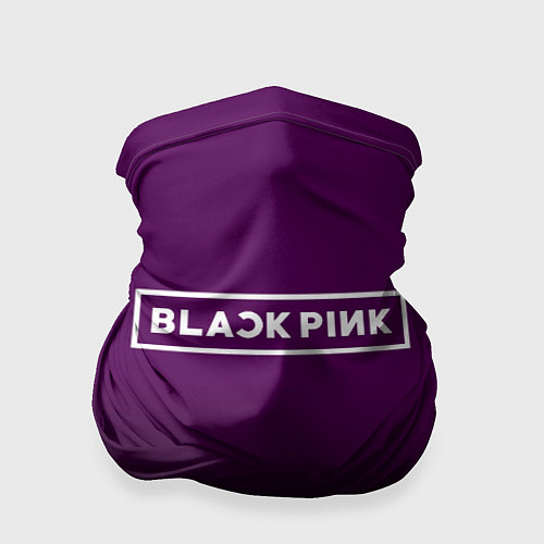 Бандана Black Pink: Violet Gradient / 3D-принт – фото 1