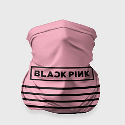 Бандана Black Pink: Black Stripes