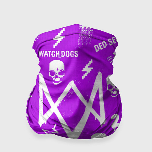 Бандана Watch Dogs 2: Violet Pattern / 3D-принт – фото 1