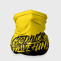 Бандана-труба GLHF: Yellow Style, цвет: 3D-принт