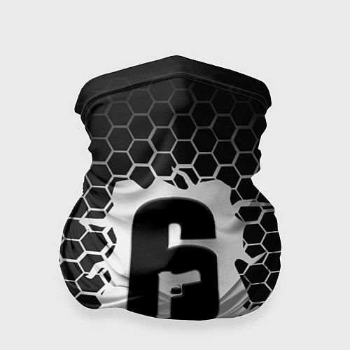 Бандана R6S: Carbon Symbon / 3D-принт – фото 1