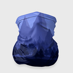 Бандана-труба Firewatch Mountains, цвет: 3D-принт