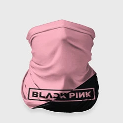Бандана-труба Black Pink, цвет: 3D-принт