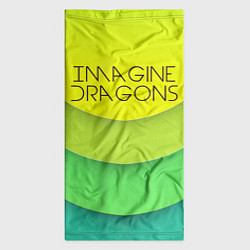 Бандана-труба Imagine Dragons: Lime Colour, цвет: 3D-принт — фото 2