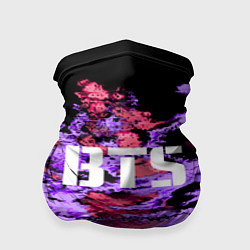 Бандана-труба BTS: Black & Pink, цвет: 3D-принт