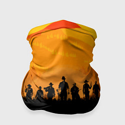 Бандана-труба Red Dead Redemption: Orange Sun, цвет: 3D-принт