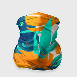 Бандана-труба Лазурные тропики, цвет: 3D-принт