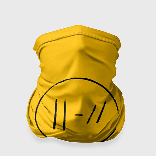 Бандана 21 Pilots: Yellow Logo / 3D-принт – фото 1