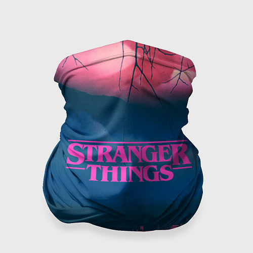 Бандана Stranger Things: Pink Heaven / 3D-принт – фото 1