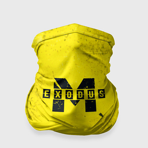 Бандана Metro Exodus: Yellow Grunge / 3D-принт – фото 1