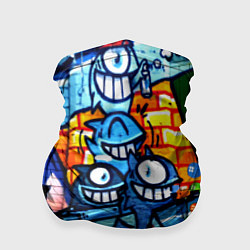 Бандана-труба Graffiti Exclusive, цвет: 3D-принт