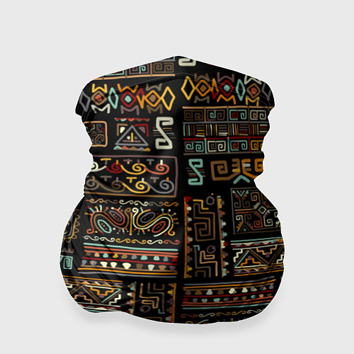 Бандана Этнический орнамент - Африка / 3D-принт – фото 1