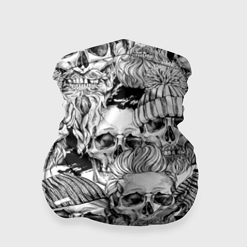 Бандана Hipster skulls / 3D-принт – фото 1