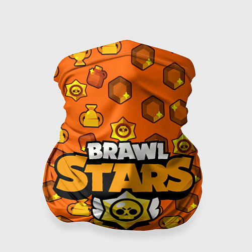 Бандана Brawl Stars: Orange Team / 3D-принт – фото 1