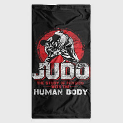 Бандана-труба Judo: Human Body, цвет: 3D-принт — фото 2