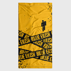 Бандана-труба BILLIE EILISH: Yellow Tape, цвет: 3D-принт — фото 2