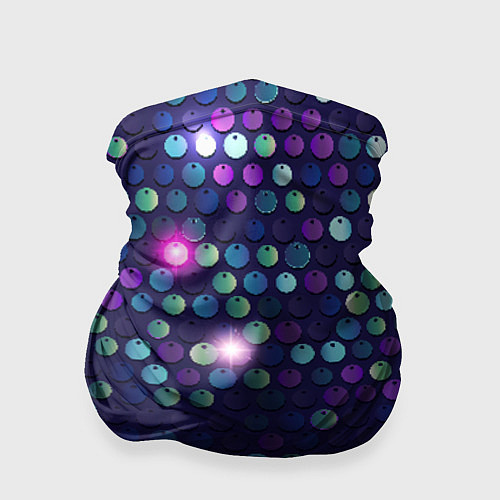 Бандана Блестки диско / 3D-принт – фото 1