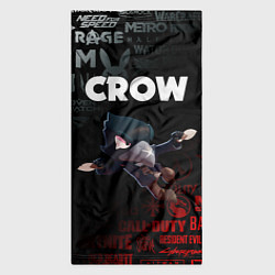 Бандана-труба BRAWL STARS CROW, цвет: 3D-принт — фото 2