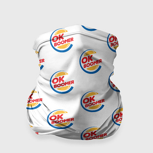 Бандана OK boomer logo / 3D-принт – фото 1