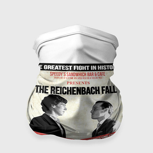 Бандана The reichenbach fall / 3D-принт – фото 1