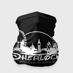 Бандана-труба Sherlock, цвет: 3D-принт