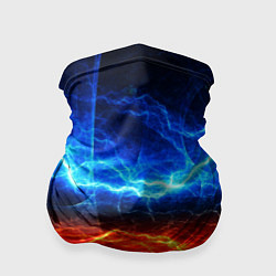Бандана-труба Лёд и огонь, цвет: 3D-принт