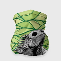 Бандана-труба Игуана нежить, цвет: 3D-принт