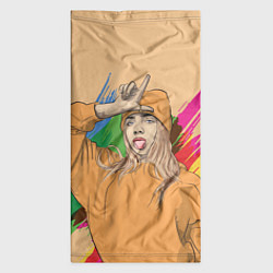 Бандана-труба BILLIE EILISH, цвет: 3D-принт — фото 2