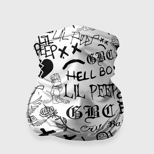 Бандана LIL PEEP LOGOBOMBING / 3D-принт – фото 1