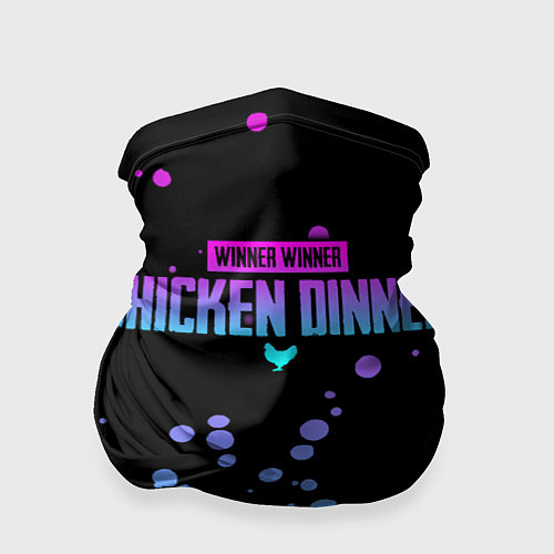 Бандана Chicken Dinner / 3D-принт – фото 1