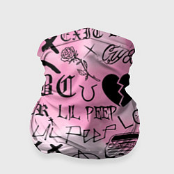 Бандана-труба LIL PEEP, цвет: 3D-принт