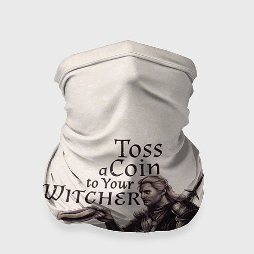 Бандана Toss a coin to your Witcher / 3D-принт – фото 1