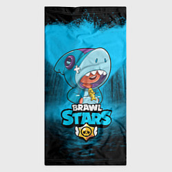 Бандана-труба Brawl stars leon shark, цвет: 3D-принт — фото 2