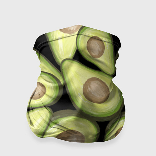 Бандана Avocado background / 3D-принт – фото 1