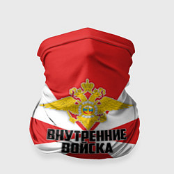 Бандана-труба Внутренние Войска, цвет: 3D-принт