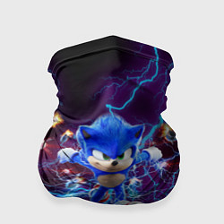 Бандана-труба SONIC, цвет: 3D-принт