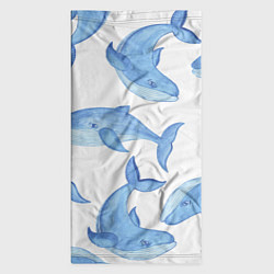 Бандана-труба Косяк китов, цвет: 3D-принт — фото 2