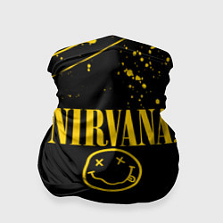 Бандана-труба NIRVANA, цвет: 3D-принт