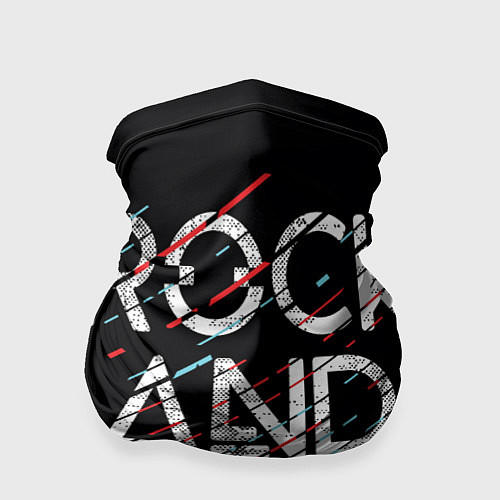 Бандана Rock And Roll / 3D-принт – фото 1