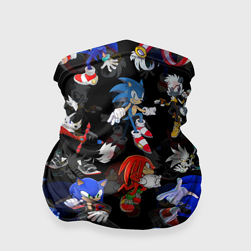 Бандана Sonic паттерн / 3D-принт – фото 1