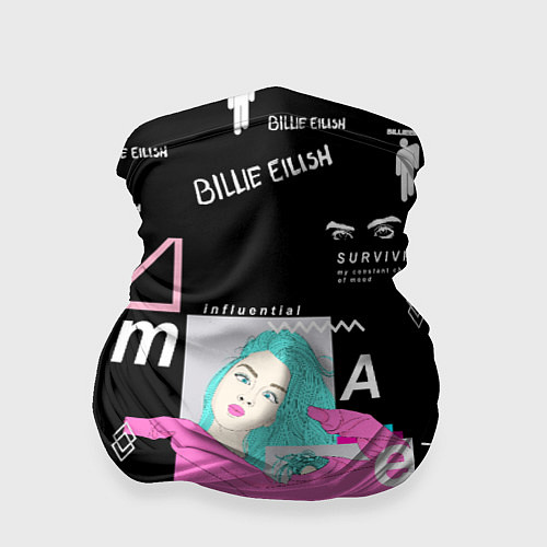 Бандана Billie Eilish / 3D-принт – фото 1