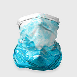 Бандана-труба Лёд, цвет: 3D-принт