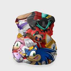 Бандана-труба Sonic ПЕРСОНАЖИ, цвет: 3D-принт