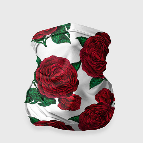 Бандана Винтажные розы / 3D-принт – фото 1