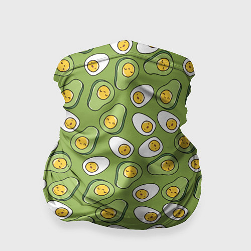 Бандана Avocado and Eggs / 3D-принт – фото 1