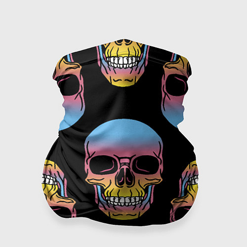 Бандана Neon skull! / 3D-принт – фото 1