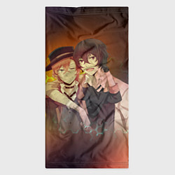 Бандана-труба Дазай и Чуя, цвет: 3D-принт — фото 2